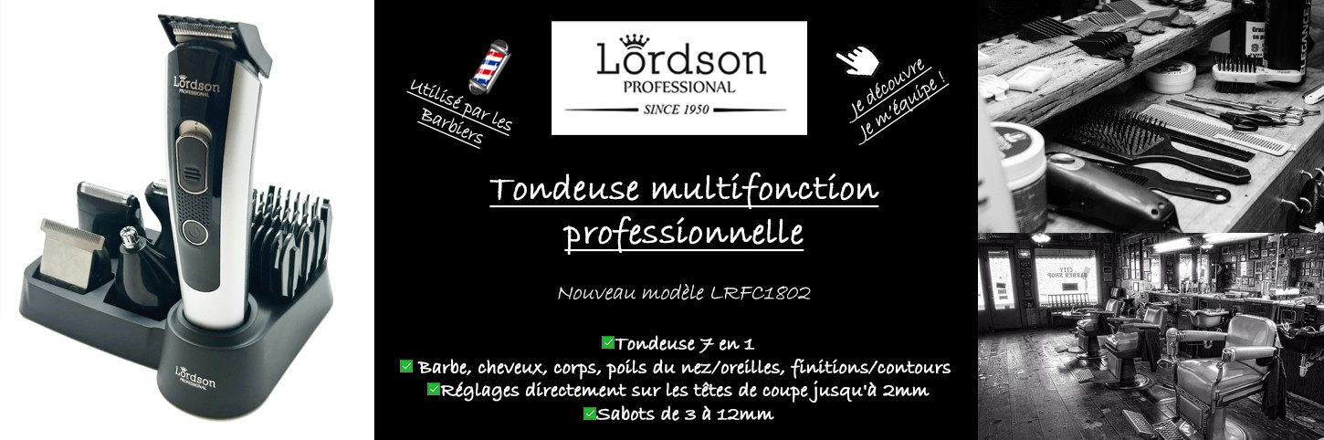 Tondeuse multifonction LORDSON LRFC1802